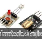 Laser Transmitter Receiver Modules for Sensing Movement