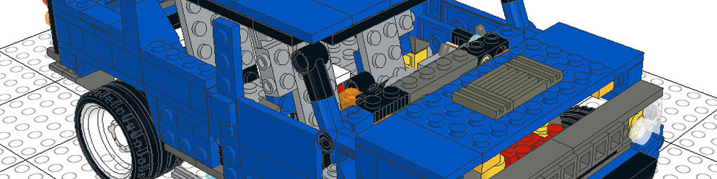 Using LeoCAD to create and animate brick models